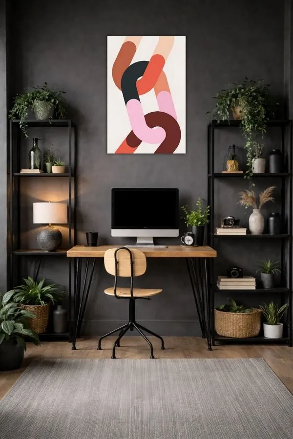 Community metal posters abstract artwork wall art in Pakistan