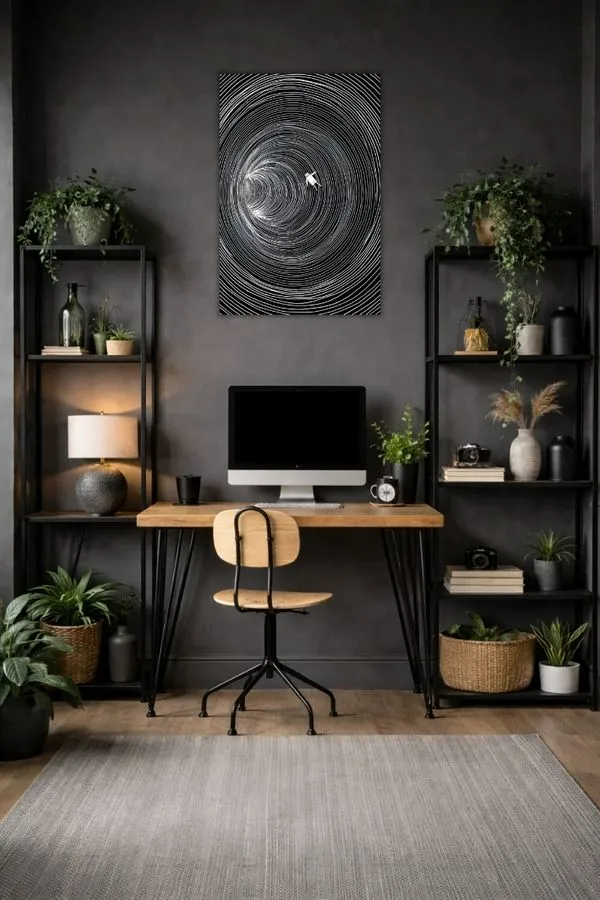 Lost In The Void metal posters wall art in Pakistan