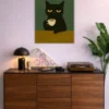 More Espresso Less Depresso metal posters illustrations & digital art wall art in Pakistan
