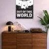 Out Of The World metal posters aviation posters wall art in Pakistan