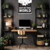 Out Of The World metal posters aviation posters wall art in Pakistan