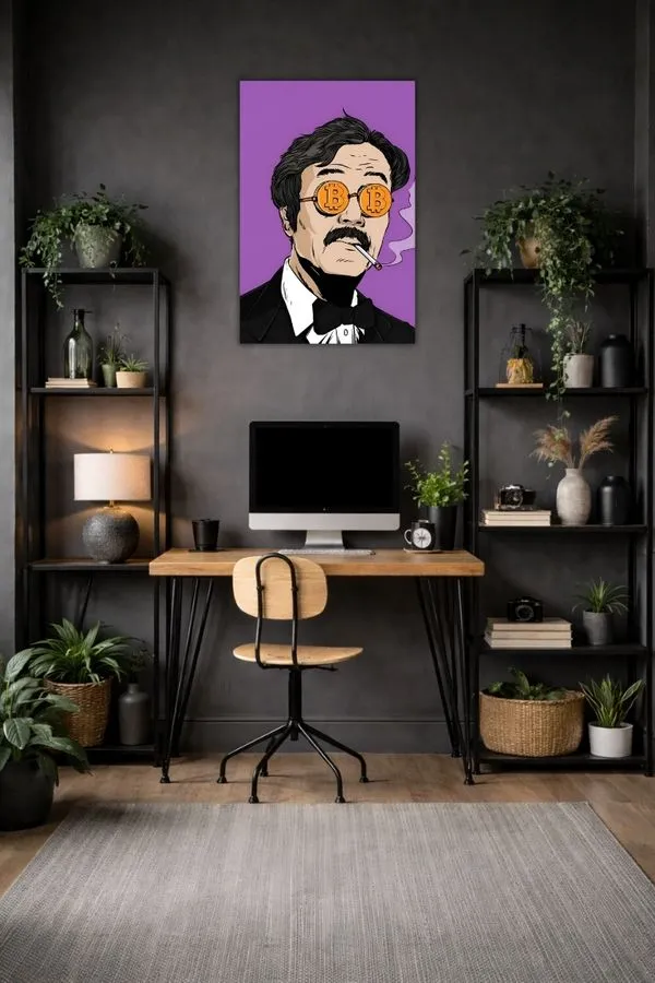 Satoshibles | Pop Art | Metal Posters | Wall Art - Image 2