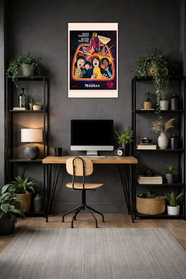 Stranger Things metal posters movie & series posters wall art in Pakistan