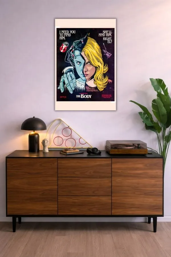 Stranger Things metal posters movie & series posters wall art in Pakistan
