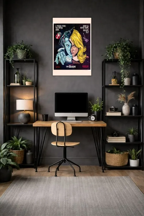 Stranger Things metal posters movie & series posters wall art in Pakistan
