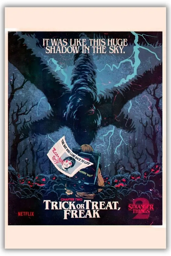 Stranger Things metal posters movie & series posters wall art in Pakistan