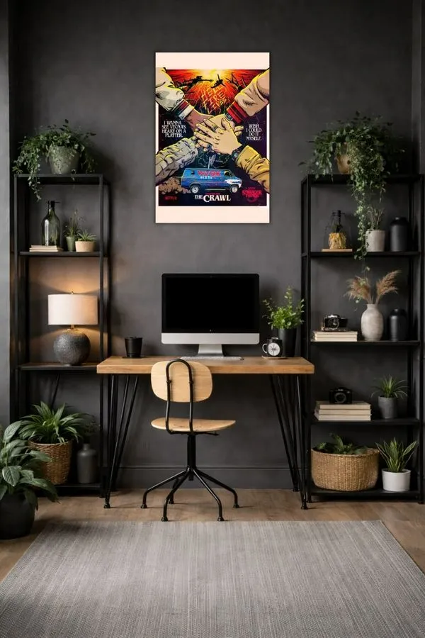 Stranger Things metal posters movie & series posters wall art in Pakistan