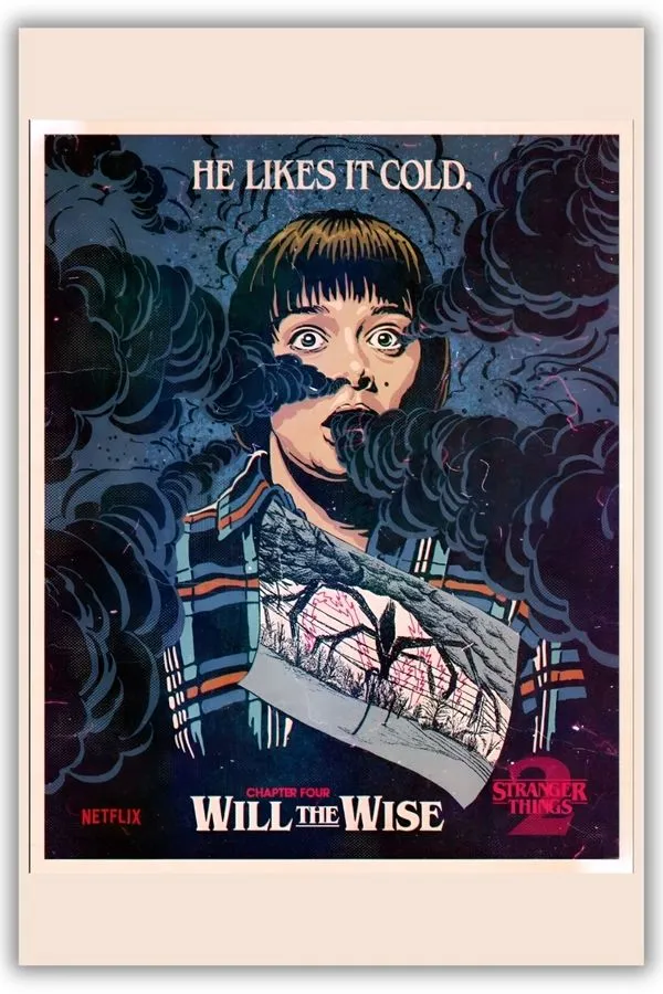 Stranger Things metal posters movie & series posters wall art in Pakistan