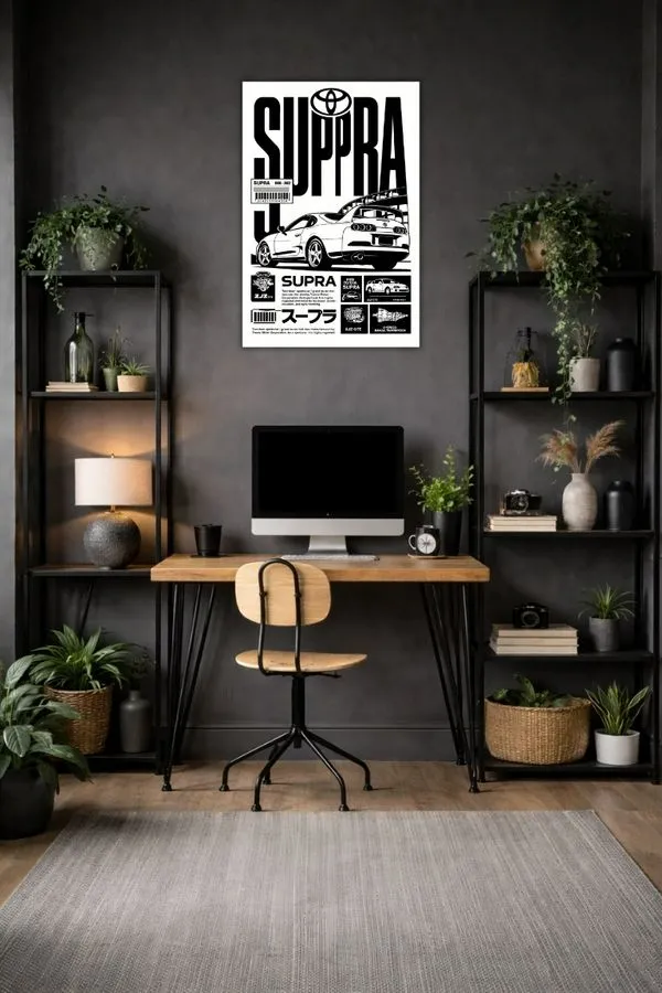 Supra metal posters cars & bikes posters wall art in Pakistan