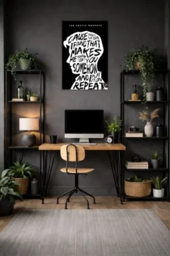 The Arctic Monkey metal posters singers poster wall art in Pakistan
