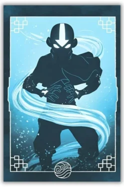 THE LAST AIRBENDER metal posters movie & series posters wall art in Pakistan