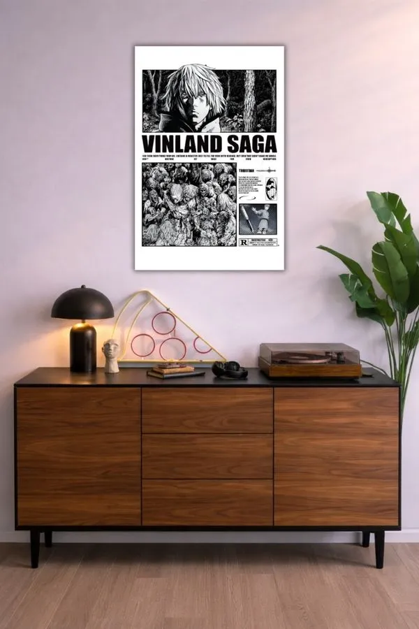 Vinland Saga metal posters anime posters wall art in Pakistan