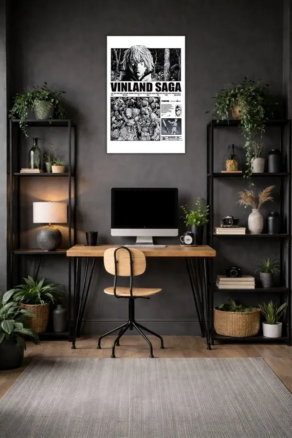 Vinland Saga metal posters anime posters wall art in Pakistan