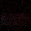 Black Red Marble Mousepad featuring Black & Red Marble Pattern artwork on a premium large desk mat in Pakistan