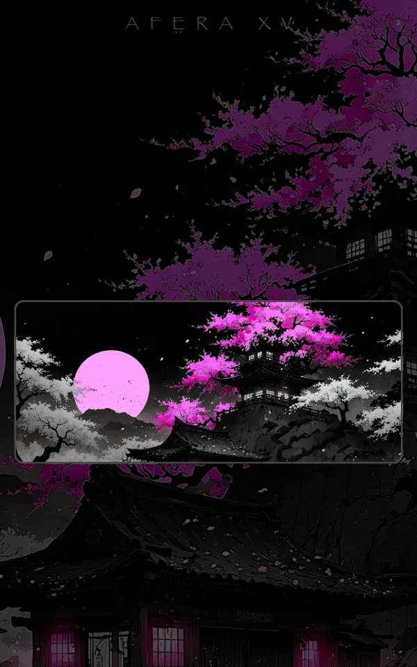 Cyberpunk Ukiyo-e Mousepad featuring Cyberpunk Ukiyo-e artwork on a premium large desk mat in Pakistan