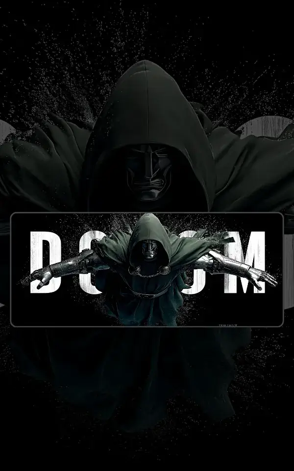 Doctor Doom Mousepad large desk mat with Doctor Doom artwork for gaming, office and study setup in Pakistan