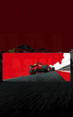Formula 1 Mousepad large desk mat with Formula 1 artwork for gaming, office and study setup in Pakistan