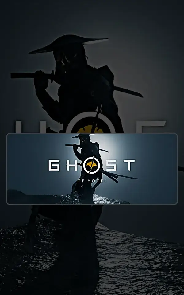 Ghost of Yotei Desk Mat featuring Ghost of Yotei artwork on a premium large desk mat in Pakistan