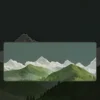 Mountain Crest Mousepad featuring Mountain Crest Vector artwork on a premium large desk mat in Pakistan