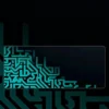 Neo Grid Mousepad featuring Neo Grid artwork on a premium large desk mat in Pakistan
