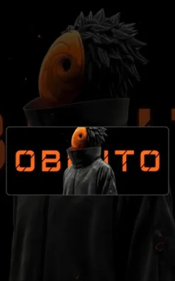 Obito Anime Mousepad featuring Obito artwork on a premium large desk mat in Pakistan