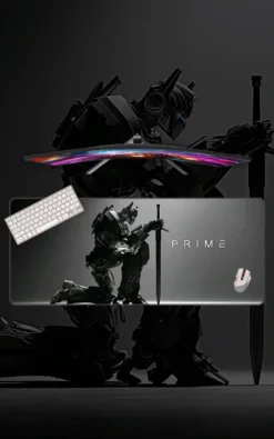 Optimus Prime Desk Mat featuring Optimus Prime artwork on a premium large desk mat in Pakistan