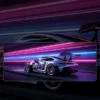 Porsche GT3 RS Mousepad large desk mat with Porsche 911 GT3 RS artwork for gaming, office and study setup in Pakistan