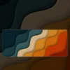 Retro Wave Mousepad featuring Retro Wave artwork on a premium large desk mat in Pakistan