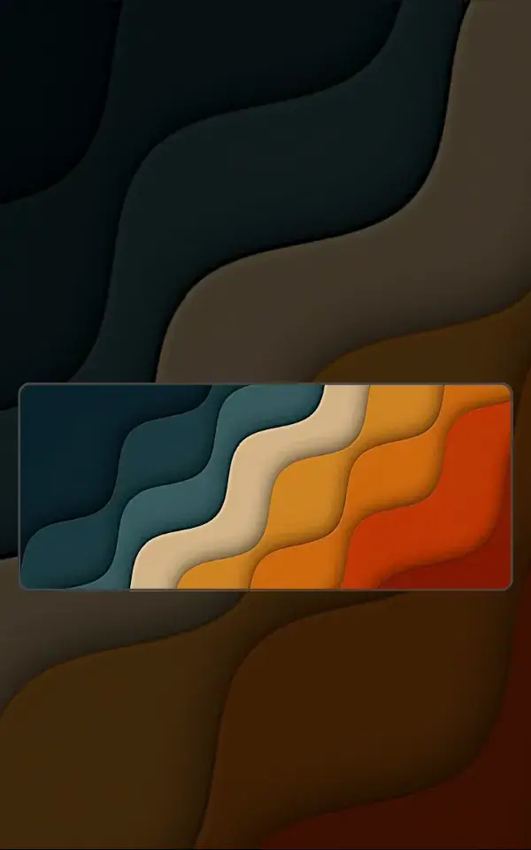 Retro Wave Mousepad featuring Retro Wave artwork on a premium large desk mat in Pakistan