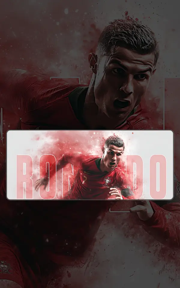 Ronaldo Mousepad large desk mat with Ronaldo artwork for gaming, office and study setup in Pakistan