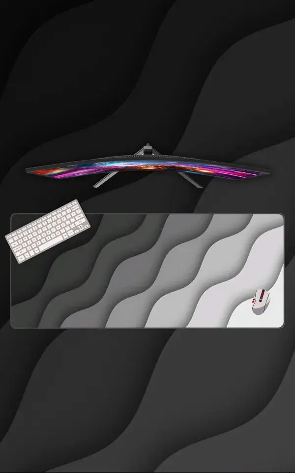Shades of Tide Mousepad featuring Shades of Tide artwork on a premium large desk mat in Pakistan