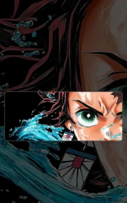 Tanjiro Mousepad large desk mat with Tanjiro artwork for gaming, office and study setup in Pakistan
