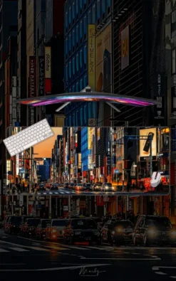 Tokyo Art Mousepad featuring Tokyo artwork on a premium large desk mat in Pakistan