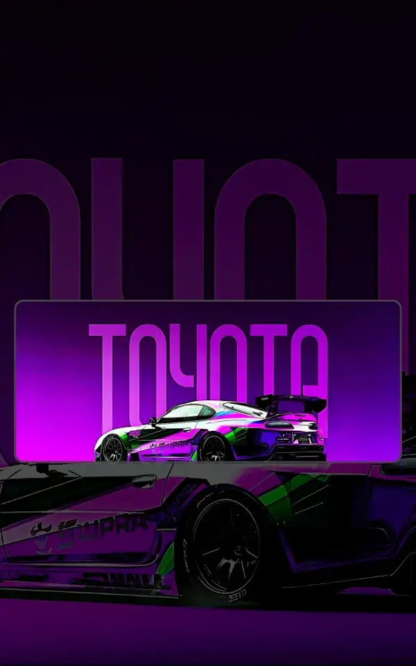 Toyota Supra MK4 Mousepad featuring Toyota Supra MK4 artwork on a premium large desk mat in Pakistan