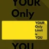 Your Limit Mousepad large desk mat with Your only limit is you artwork for gaming, office and study setup in Pakistan