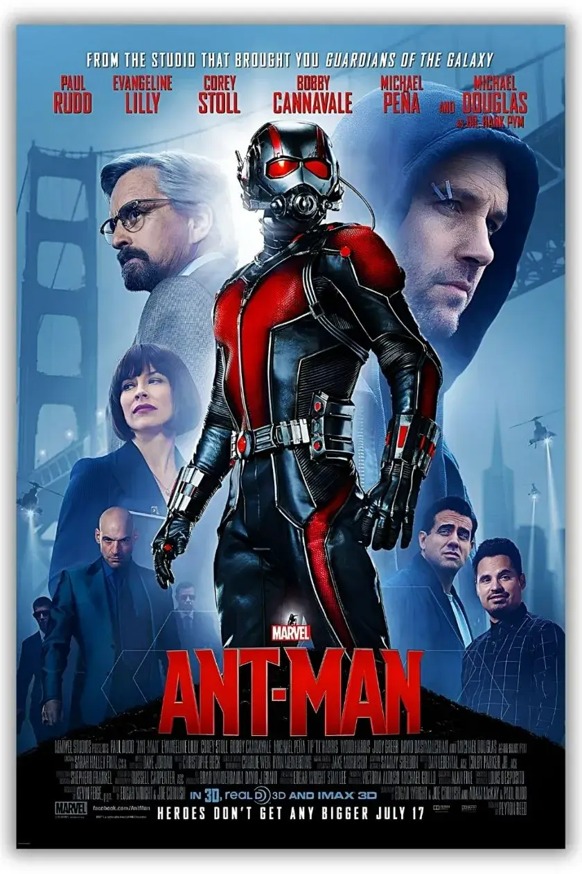 Ant-Man Metal Poster wall art in Pakistan