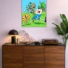 Adventure Time metal poster wall art in Pakistan