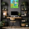 Adventure Time metal poster wall art in Pakistan