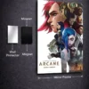 Arcane: League Of Legends Metal Poster wall art in Pakistan