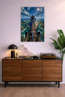 Assassin’s Creed Metal Poster wall art in Pakistan