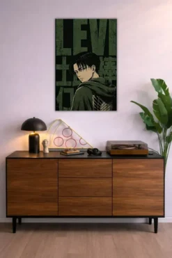 Attack On Titans: Eren Yeager Metal Poster wall art in Pakistan
