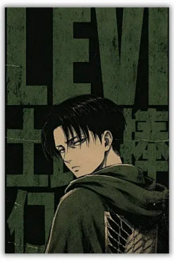 Attack On Titans: Eren Yeager Metal Poster wall art in Pakistan