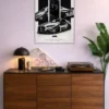 BMW M4 metal poster wall art in Pakistan
