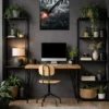 Bayraktar Kizilelma Metal Poster wall art in Pakistan