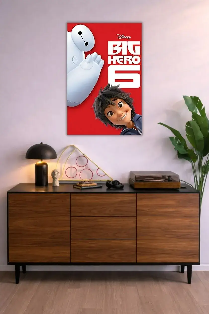 Big hero 6 metal poster wall art in Pakistan