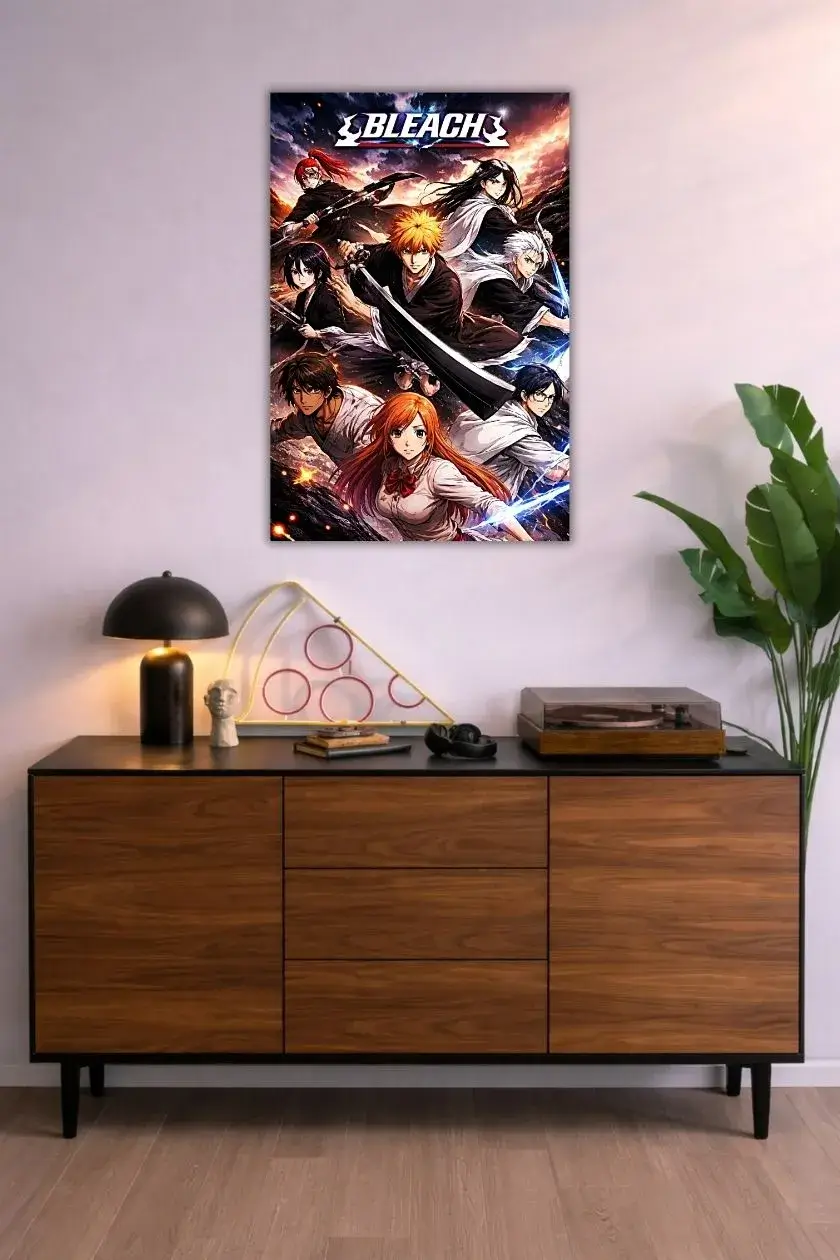 Bleach Metal Poster wall art in Pakistan