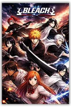 Bleach Metal Poster wall art in Pakistan