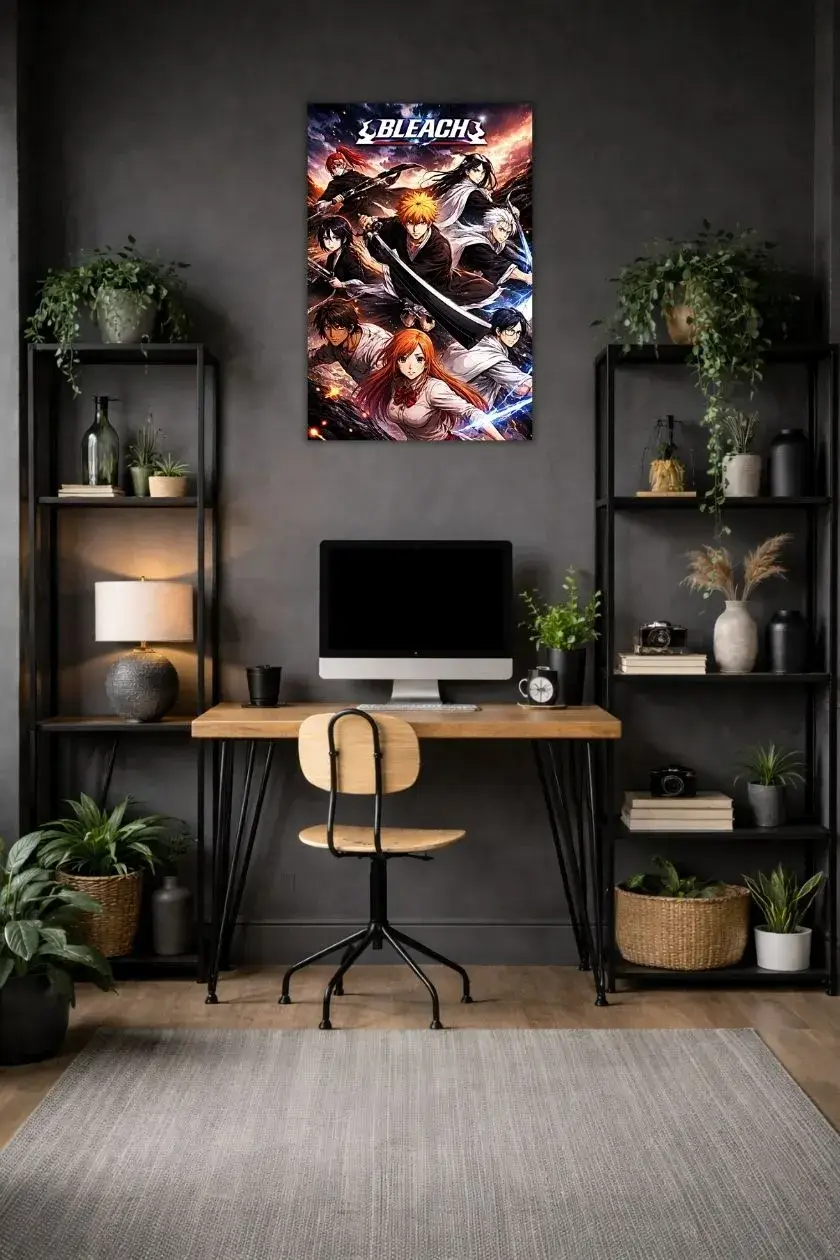 Bleach Metal Poster wall art in Pakistan