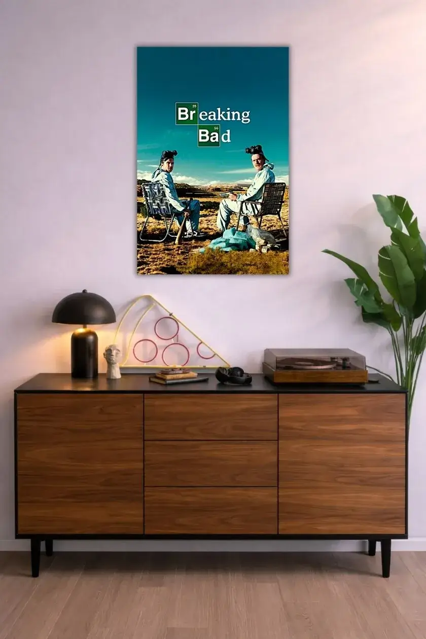 Breaking bad metal poster wall art in Pakistan