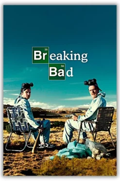 Breaking bad metal poster wall art in Pakistan
